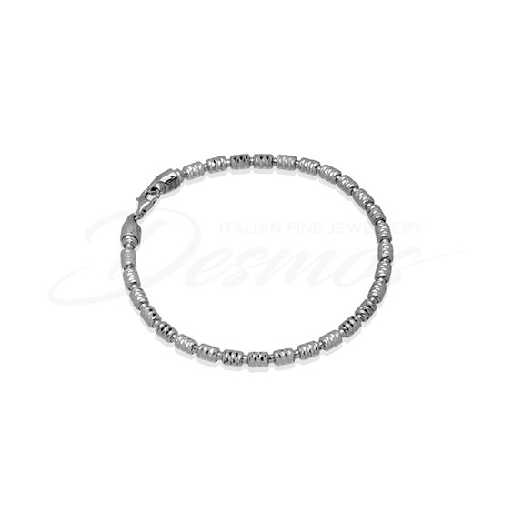 Bracciale Desmos in Argento FIRETUBE 3 GM 18 - FIRETUBE 3 GM 18